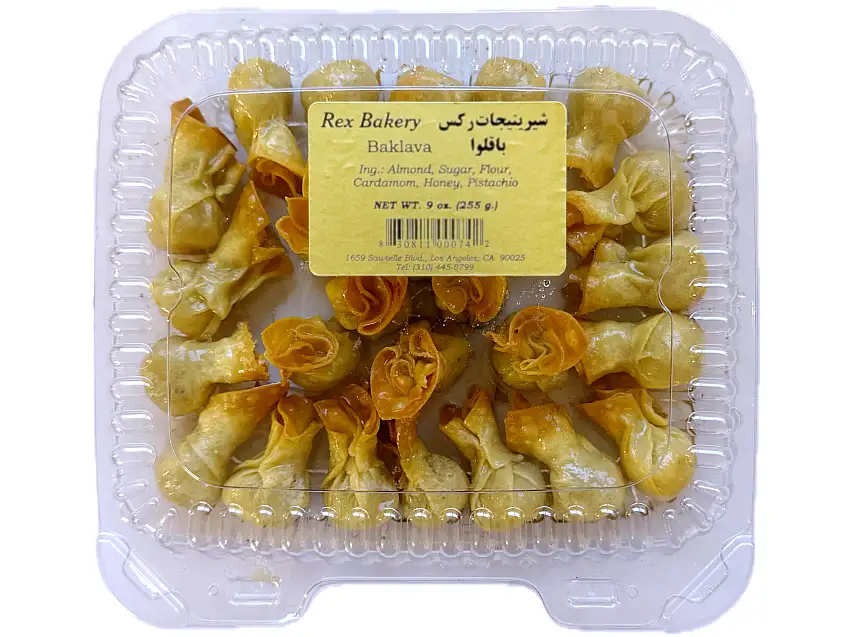 Flower Baklava (9 Oz) - Gol Baghlava