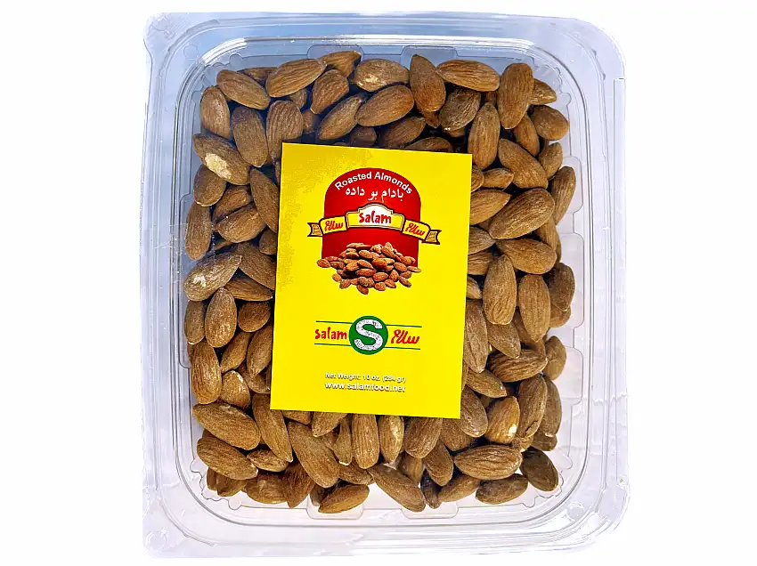 Fresh Almonds Roasted/Salted Salam (Badam Shoor)