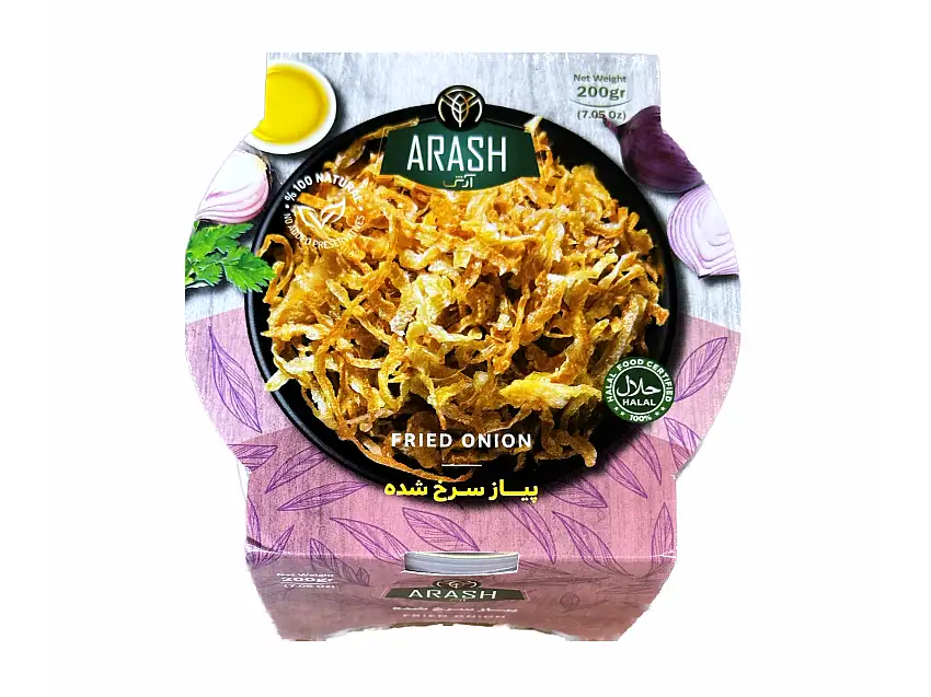 Fried Onions In Can Arash (Piaz Dagh)