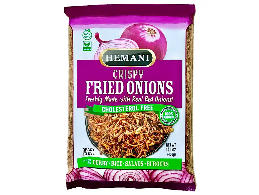 Crispy Fried Red Onions (Piaz Dagh)
