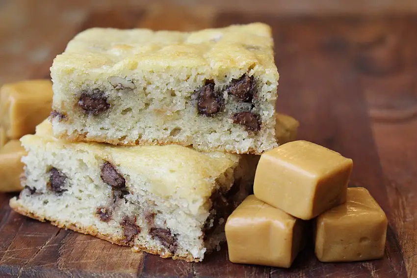 Chocolate Caramel Nut Blondie Mix