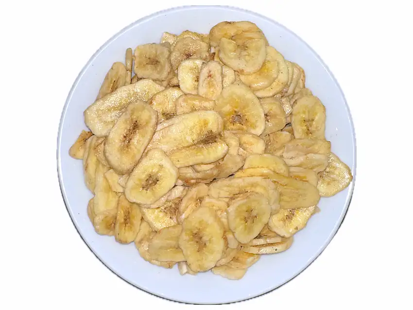 Dried Banana Chips (1 Pound)  (Moz Khoshk)