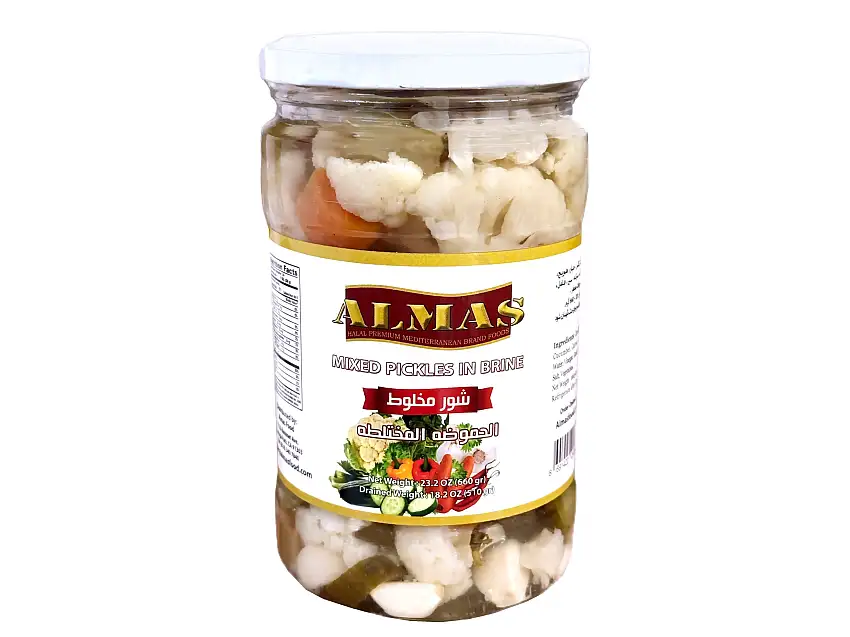 Mixed Vegetable In Brine - Pickled (Shoor, Mixed Pickles)
