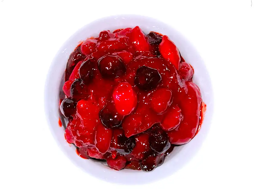 Home Made Mixed Sour Fruit In Sauce With Seeds (Torshe Khatoon)