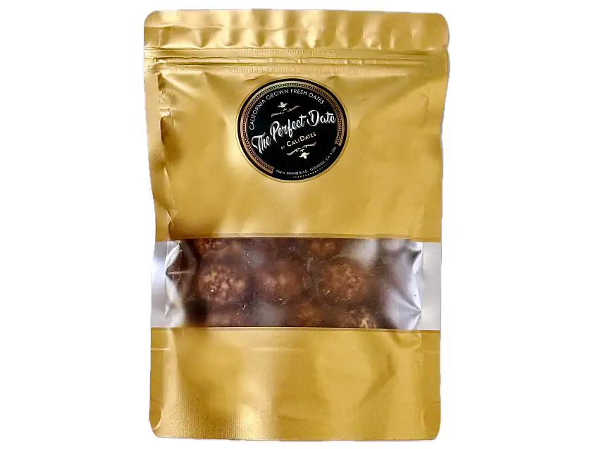 Organic Rose Petal Date Bite (18 Pcs) (Khorma)