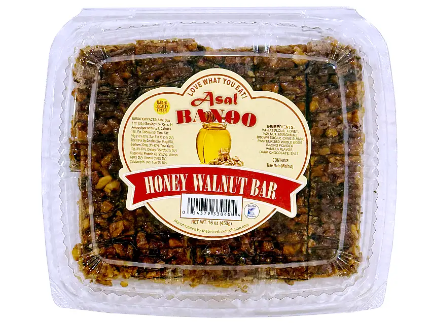 Honey Walnut Bar (Shirini Gerdooei Asali)