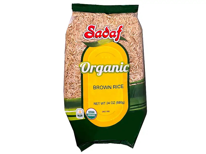 Organic Brown Basmati Rice - 24 Oz (Berenj)