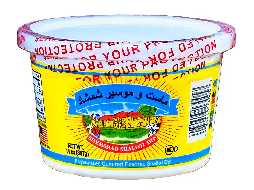 Lebni Yogurt Dip With Shallot (14 Oz) (Kefir Cheese)(Mast Moosir)