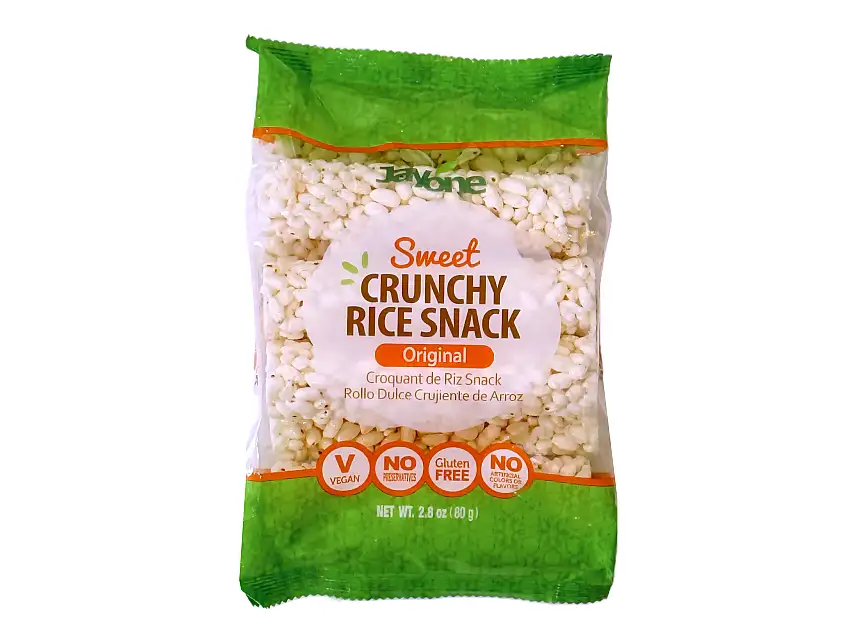 Sweet Crunchy Rice Snack - Original White Rice - (Berenjak)