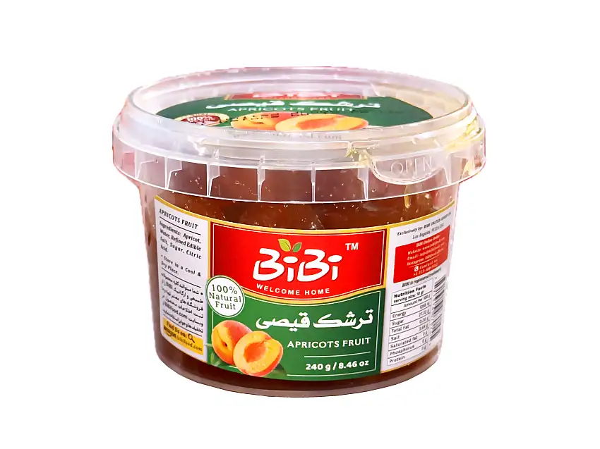 Dried Apricots In Sauce - Gheisi Torsh (Zardaloo)
