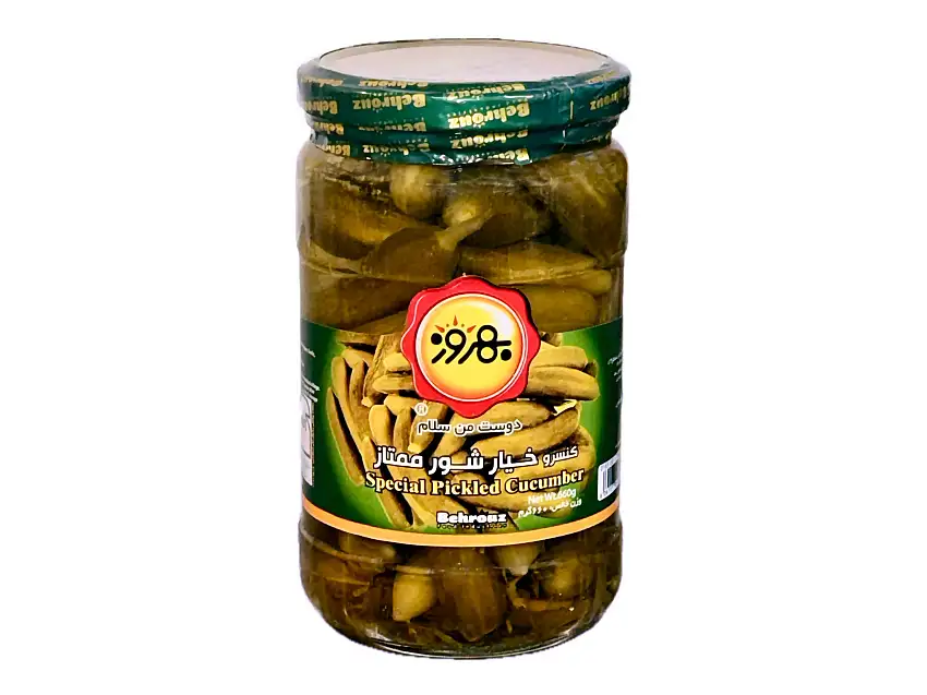 Special Pickled Cucumbers (Khiar shoor Momtaz Behrooz)