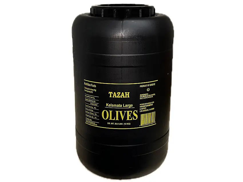 Kalamata Large Olives (26.5 Lb) (Zeytoon Siah)