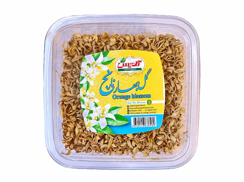 Dried Orange Blossom Flower (2 Oz) - (Gol Bahar Narenj)