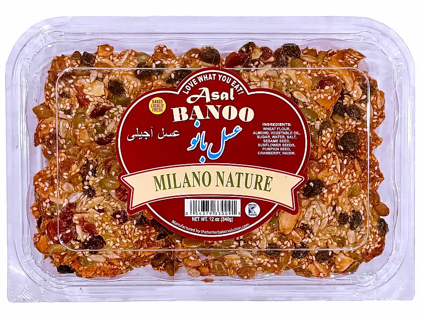 Milano Nature ( Honey Nuts Cookie) (Shirini Asali Ajili)