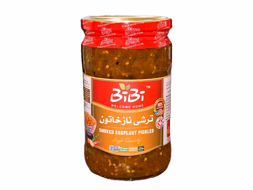 Smoked Liteh Eggplant Pickle (Torshi Liteh Bademjan, Turshi, Leeteh)