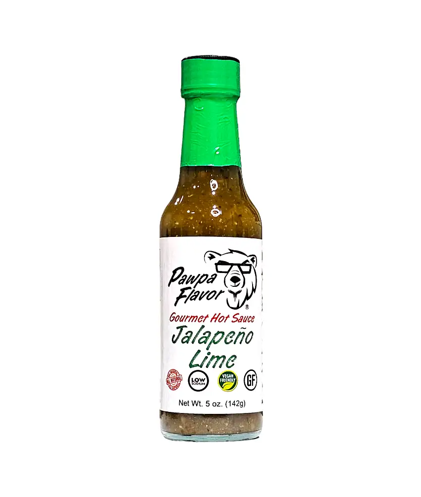 Pawpa Flavor Jalapeno Lime Hot Sauce