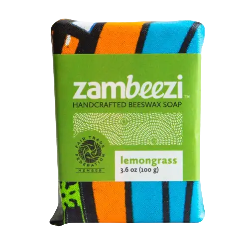 Zambeezi Lemongrass Soap Bar - 3.6 OZ 6 Pack