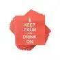 Keep Calm Napkin by Cakewalk