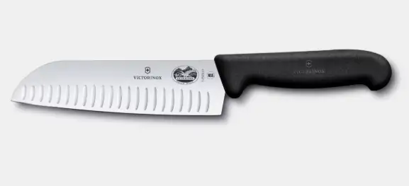 Victorinox Santoku Granton Knife 7in Fibrox