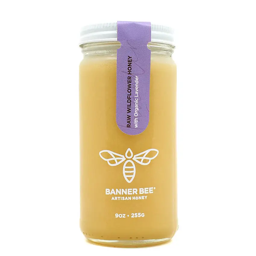 Lavender Infused Raw Honey