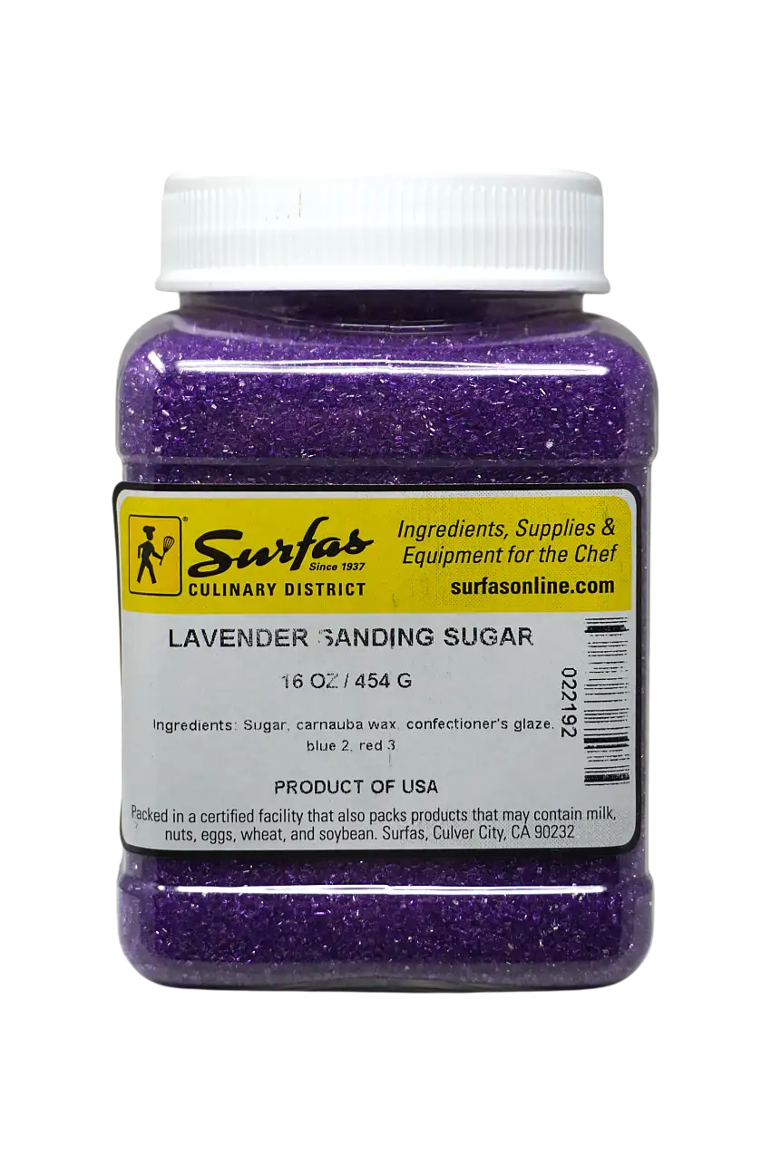 Lavender Sanding Sugar 1lb