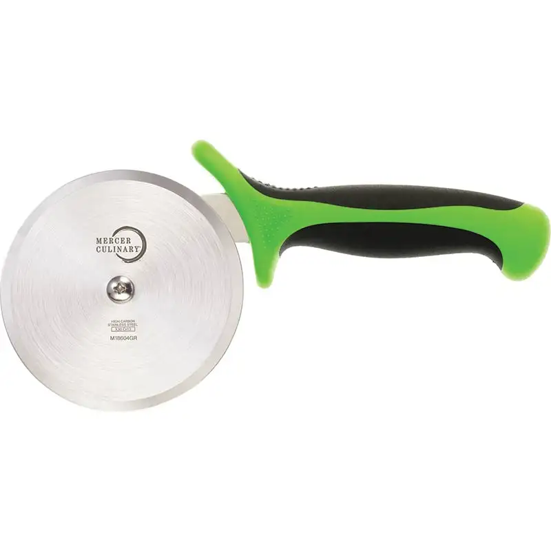 Pizza Cutter 4in w/ Green Handle