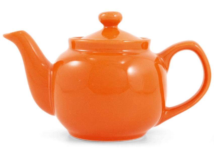 6 Cup Windsor Teapot-Orange