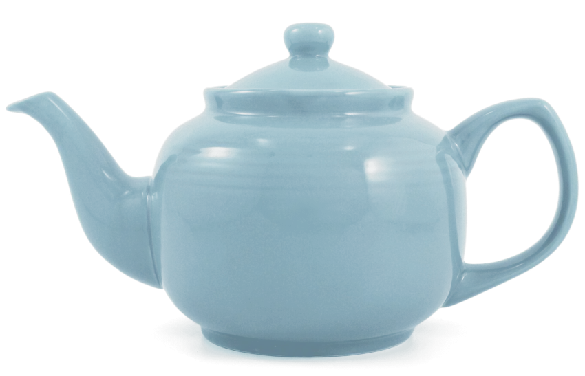 6 Cup Windsor Pot- Vivian Teal