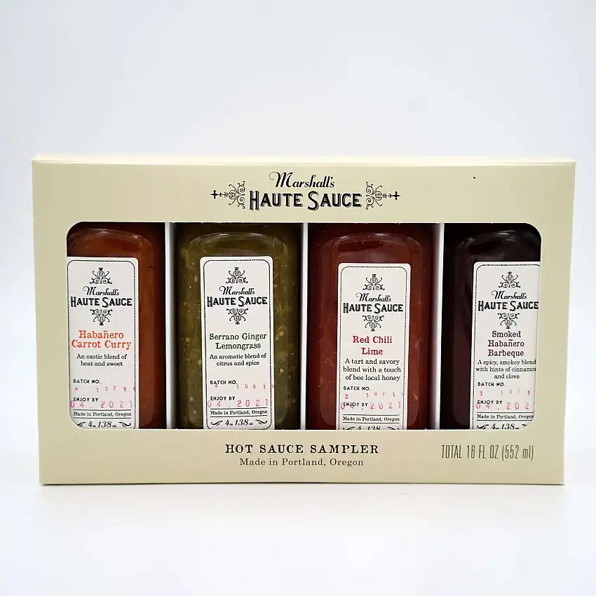 A Haute Sauce Gift Set- Marshall's Haute Sauce- Cooking Gifts For Men and Women