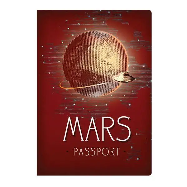 Mars Passport Note Book