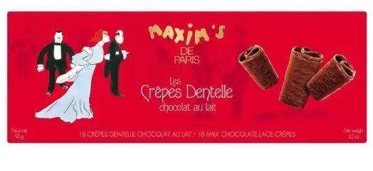 Maxim Crepes Milk Cookies