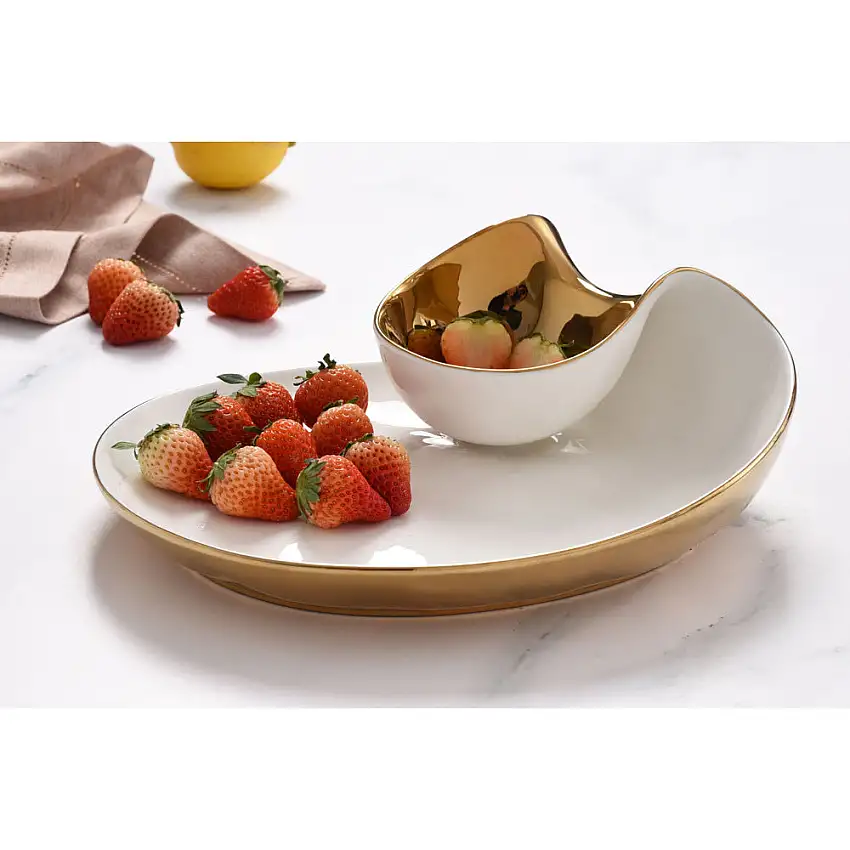 Moonlight Porcelain Server