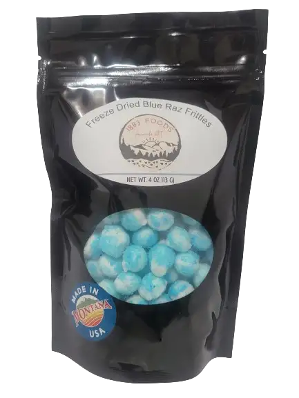1883 Foods Freeze Dried Frittles - Blue Raz - 4 OZ 18 Pack