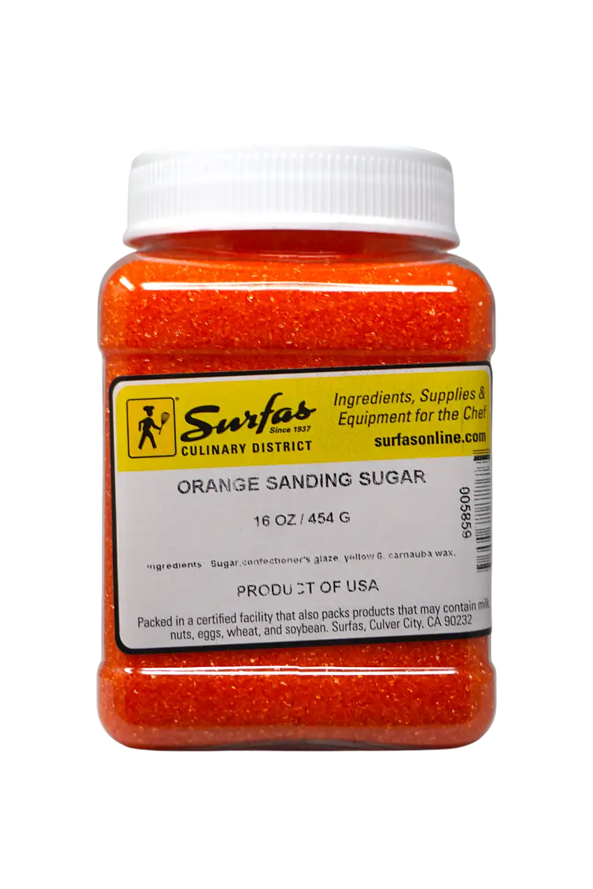 Orange Sanding Sugar 1lb