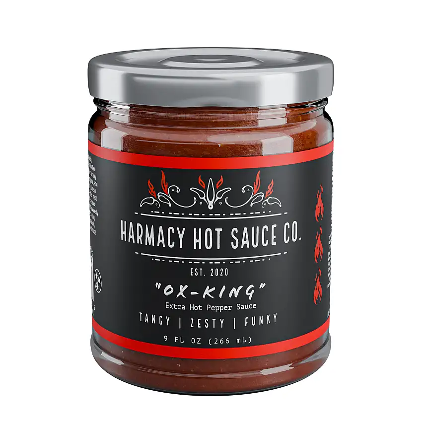 Ox-King - Extra Hot Kimchi Hot Sauce (9oz)