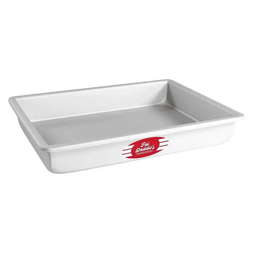 Cake Pan Rectangular Fixed Bottom 9 X 13 X 3