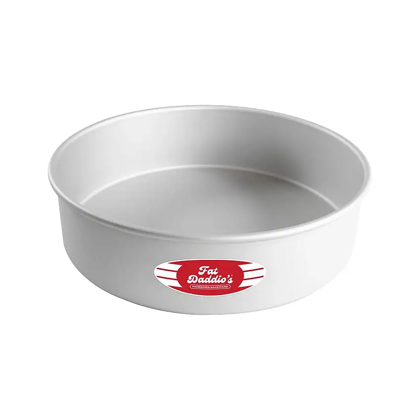 Cake Pan Round Fixed Bottom 12" X 3"