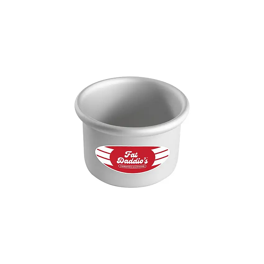 Cake Pan Round Fixed Bottom 4" X 2"