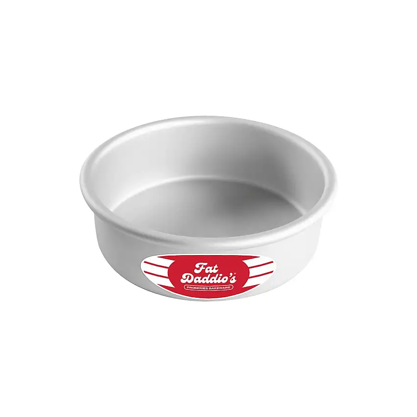Cake Pan Round Fixed Bottom 6" X 2"