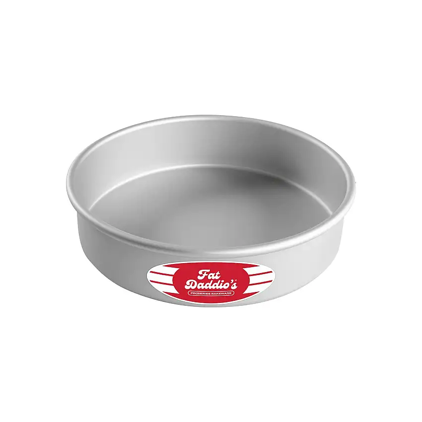 Cake Pan Round Fixed Bottom 9" X 2"