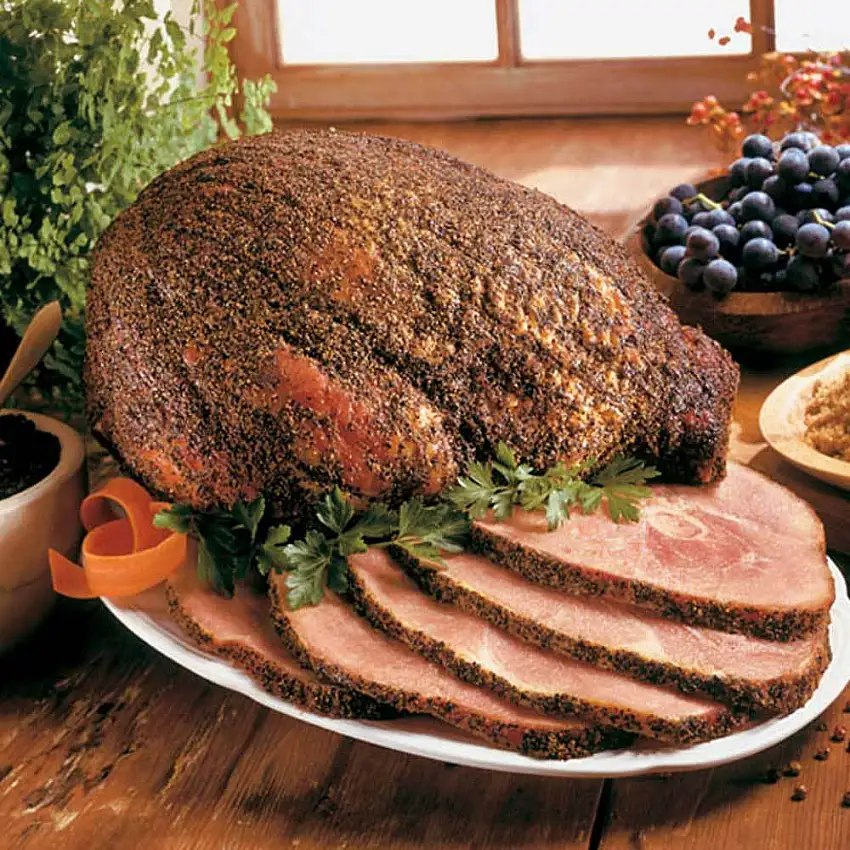 Arkansas Peppered Ham - Whole Bone-In