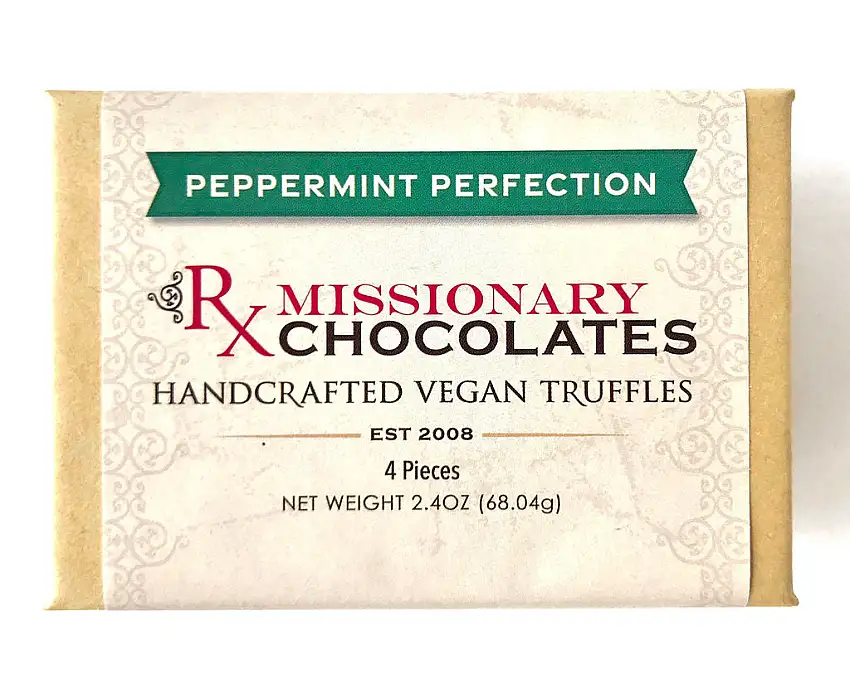 Peppermint Perfection Truffles featuring Seely Farms mint oil