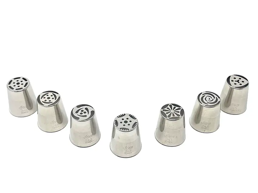 Russian Piping Tip, Set of 7