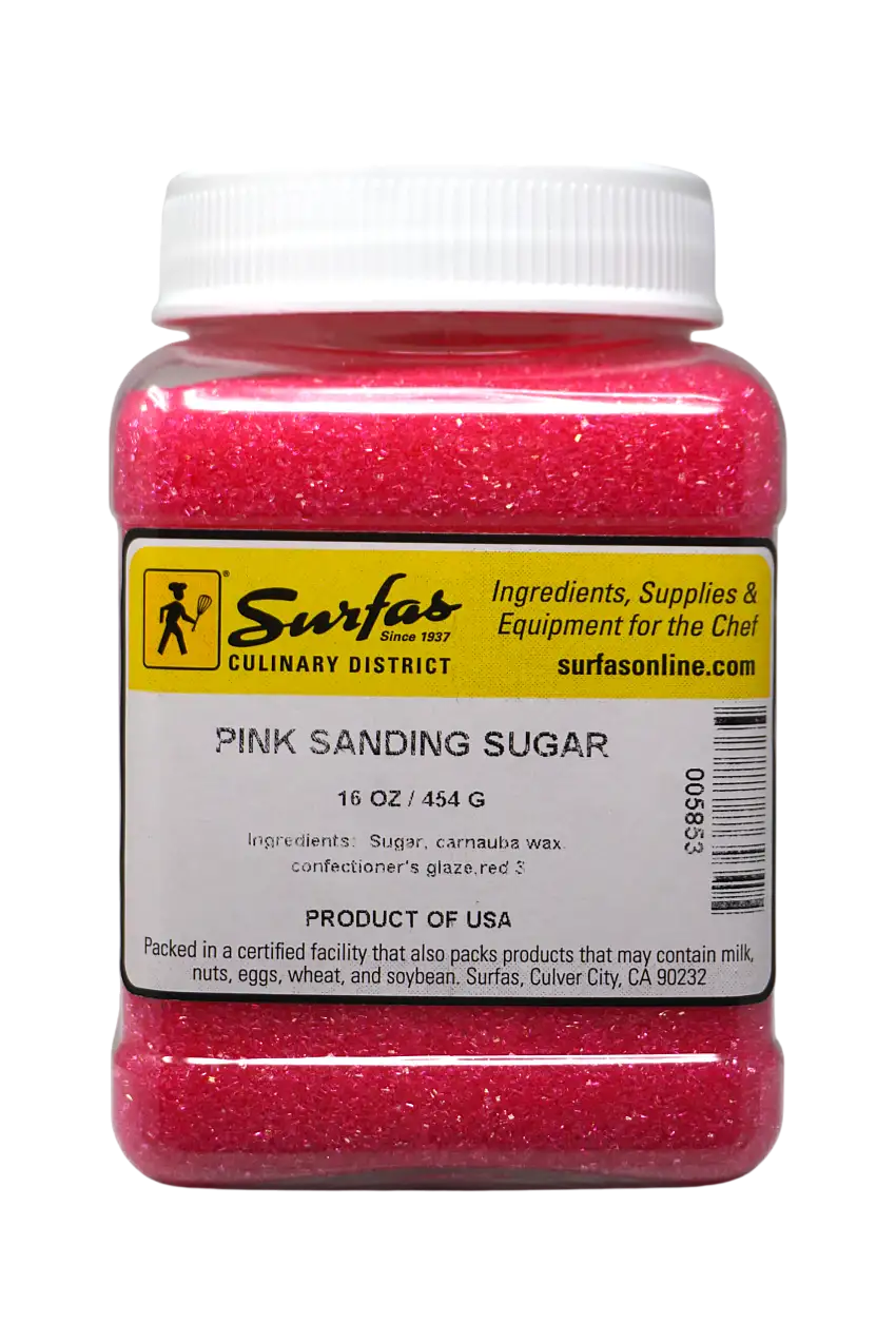 Pink Sanding Sugar 1lb