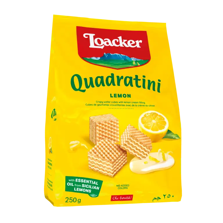 Loacker Quadratini Lemon