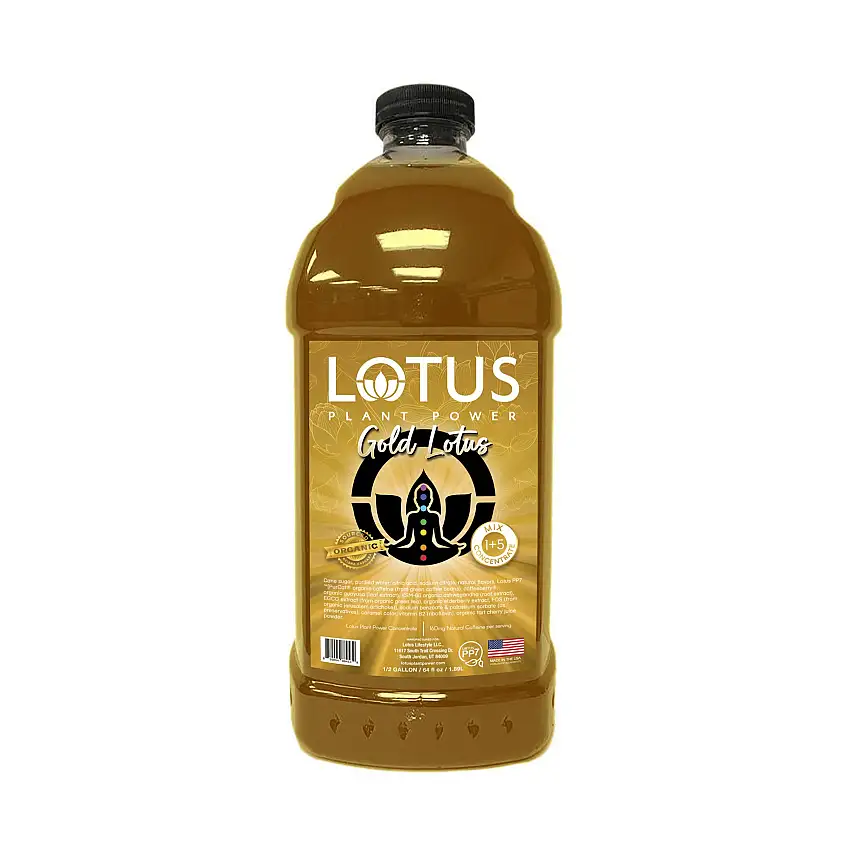 Lotus GOLD Energy Concentrate 1/2 Gallon