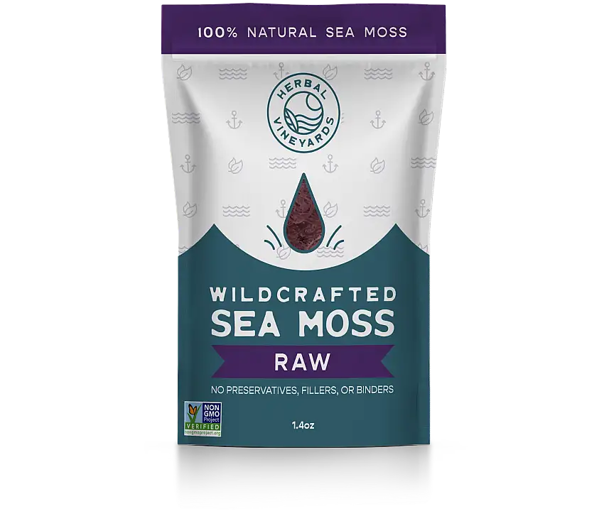 Premium Purple Raw Sea Moss (1.4 oz)