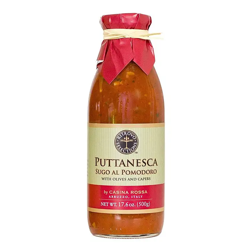 Sugo al Pomodoro Puttanesca Sauce with Olives & Capers