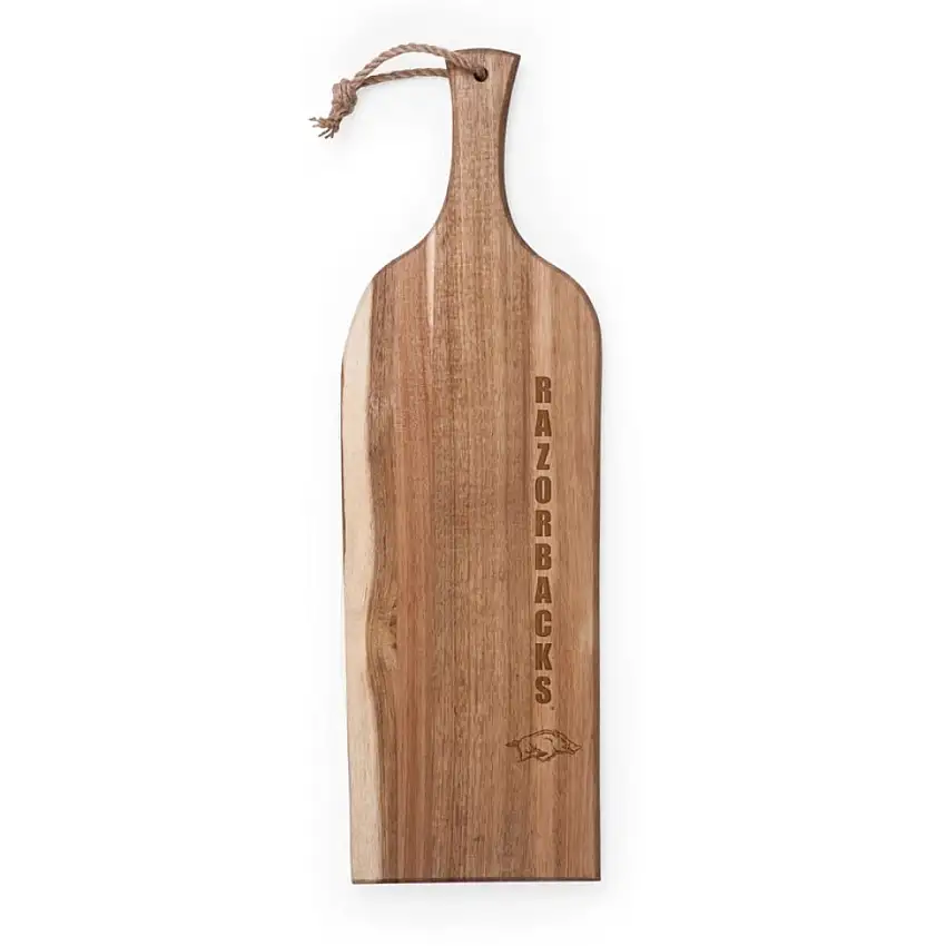 Arkansas Razorbacks Artisan Acacia Charcuterie Board