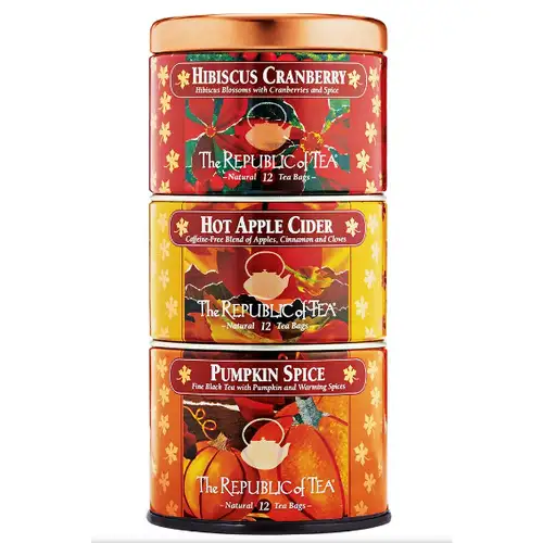 Republic Harvest Stackable Tea Tin 36ct.